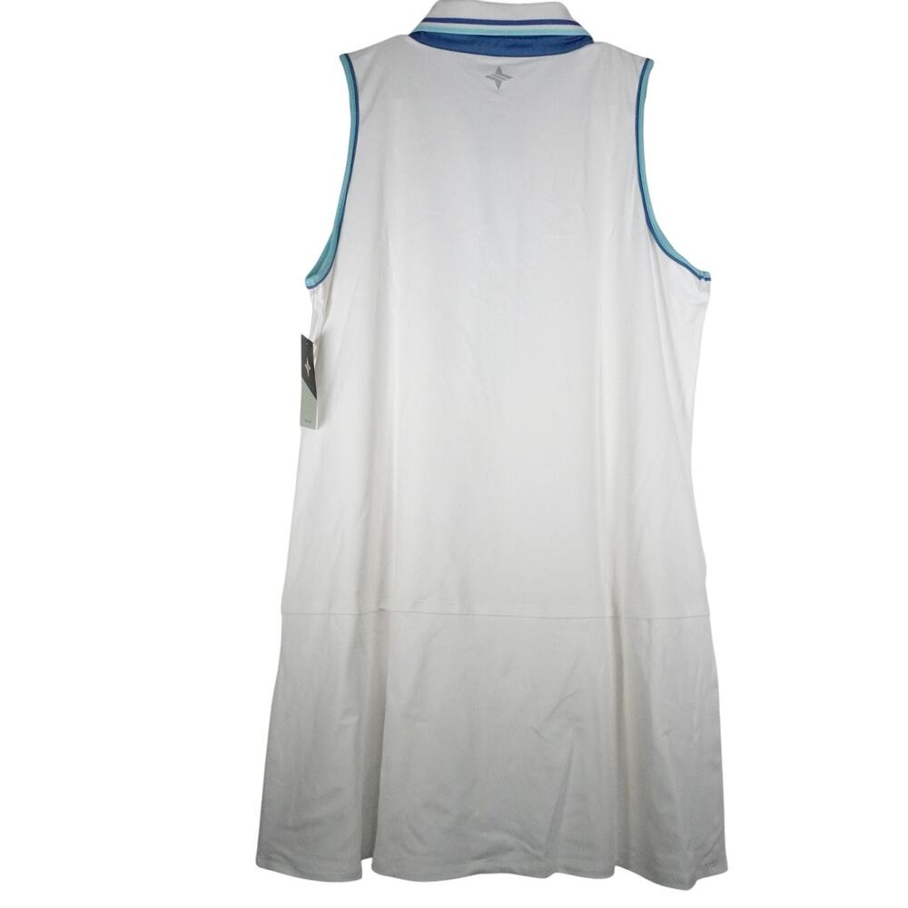 New Tuckernuck Sport Women's White Lisbon Striped Sterling Tennis Dress Size XXL - Picture 15 of 16